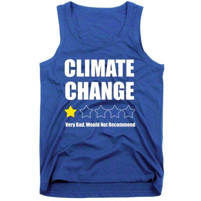 Climate Change Funny Gift Tank Top