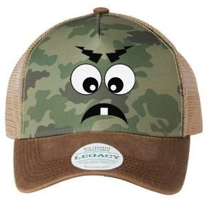 Creepy Carrots Face Halloween Costume Legacy Tie Dye Trucker Hat