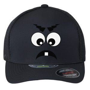 Creepy Carrots Face Halloween Costume Flexfit Unipanel Trucker Cap