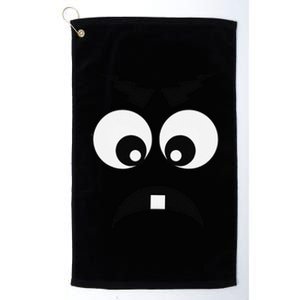 Creepy Carrots Face Halloween Costume Platinum Collection Golf Towel