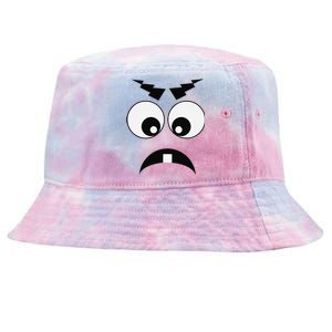 Creepy Carrots Face Halloween Costume Tie-Dyed Bucket Hat