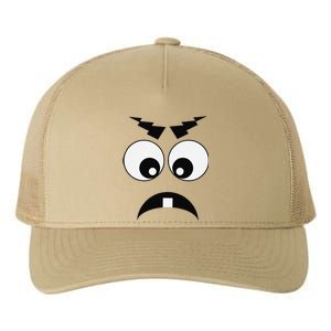 Creepy Carrots Face Halloween Costume Yupoong Adult 5-Panel Trucker Hat