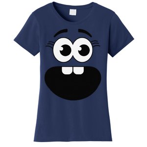 Creepy Carrots Face Teacher Halloween Costume Matching Women's T-Shirt