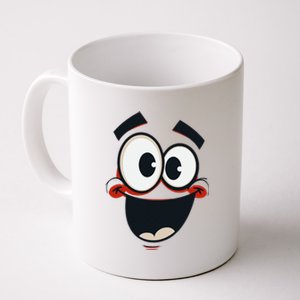 Creepy Carrots Face Halloween Coffee Mug