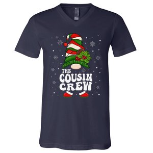 Cousin Crew Funny Matching Family Christmas Pajama V-Neck T-Shirt