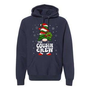 Cousin Crew Funny Matching Family Christmas Pajama Premium Hoodie