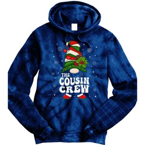 Cousin Crew Funny Matching Family Christmas Pajama Tie Dye Hoodie