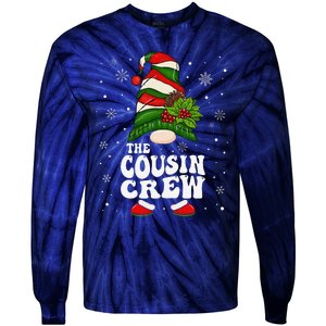 Cousin Crew Funny Matching Family Christmas Pajama Tie-Dye Long Sleeve Shirt