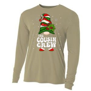 Cousin Crew Funny Matching Family Christmas Pajama Cooling Performance Long Sleeve Crew