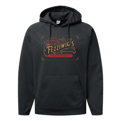 Christmas Carol FezzigiggS Scrooge & Marley Holiday Performance Fleece Hoodie