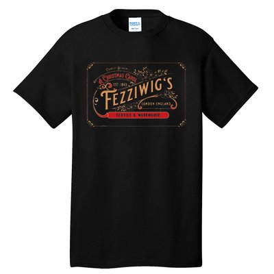 Christmas Carol FezzigiggS Scrooge & Marley Holiday Tall T-Shirt