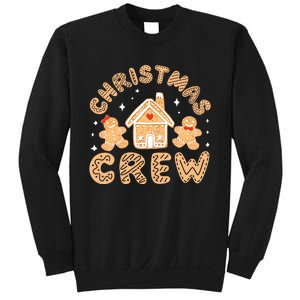 Christmas Crew Funny Holiday Gingerbread Man Sweatshirt