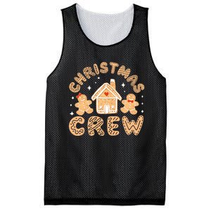 Christmas Crew Funny Holiday Gingerbread Man Mesh Reversible Basketball Jersey Tank