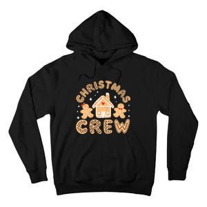 Christmas Crew Funny Holiday Gingerbread Man Tall Hoodie