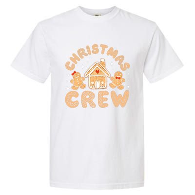 Christmas Crew Funny Holiday Gingerbread Man Garment-Dyed Heavyweight T-Shirt