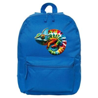 Comma Chameleon Funny Chameleon Lover 80S Lizard Comma La Gift 16 in Basic Backpack