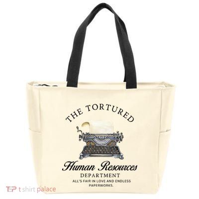 Comfort Colors® Funny Human Resources Zip Tote Bag