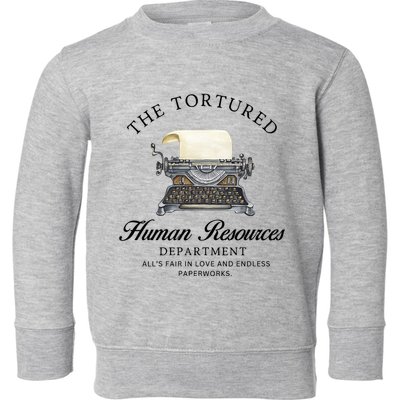 Comfort Colors® Funny Human Resources Toddler Sweatshirt