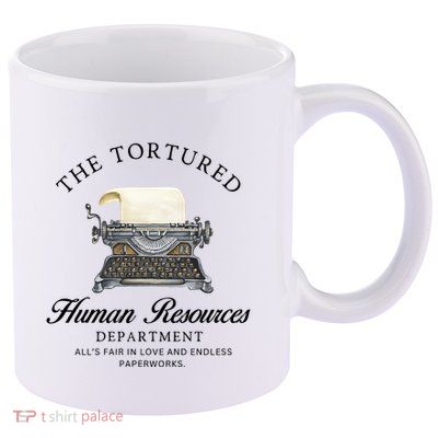 Comfort Colors® Funny Human Resources 11oz C Handle Ceramic Mug