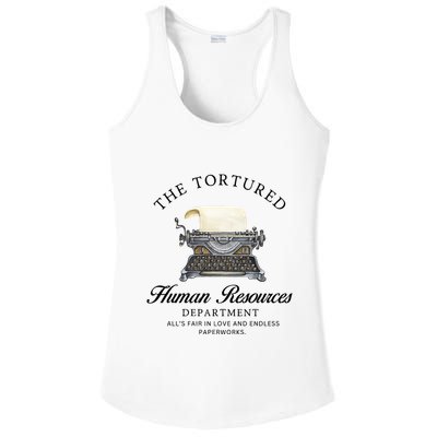 Comfort Colors® Funny Human Resources Ladies PosiCharge Competitor Racerback Tank