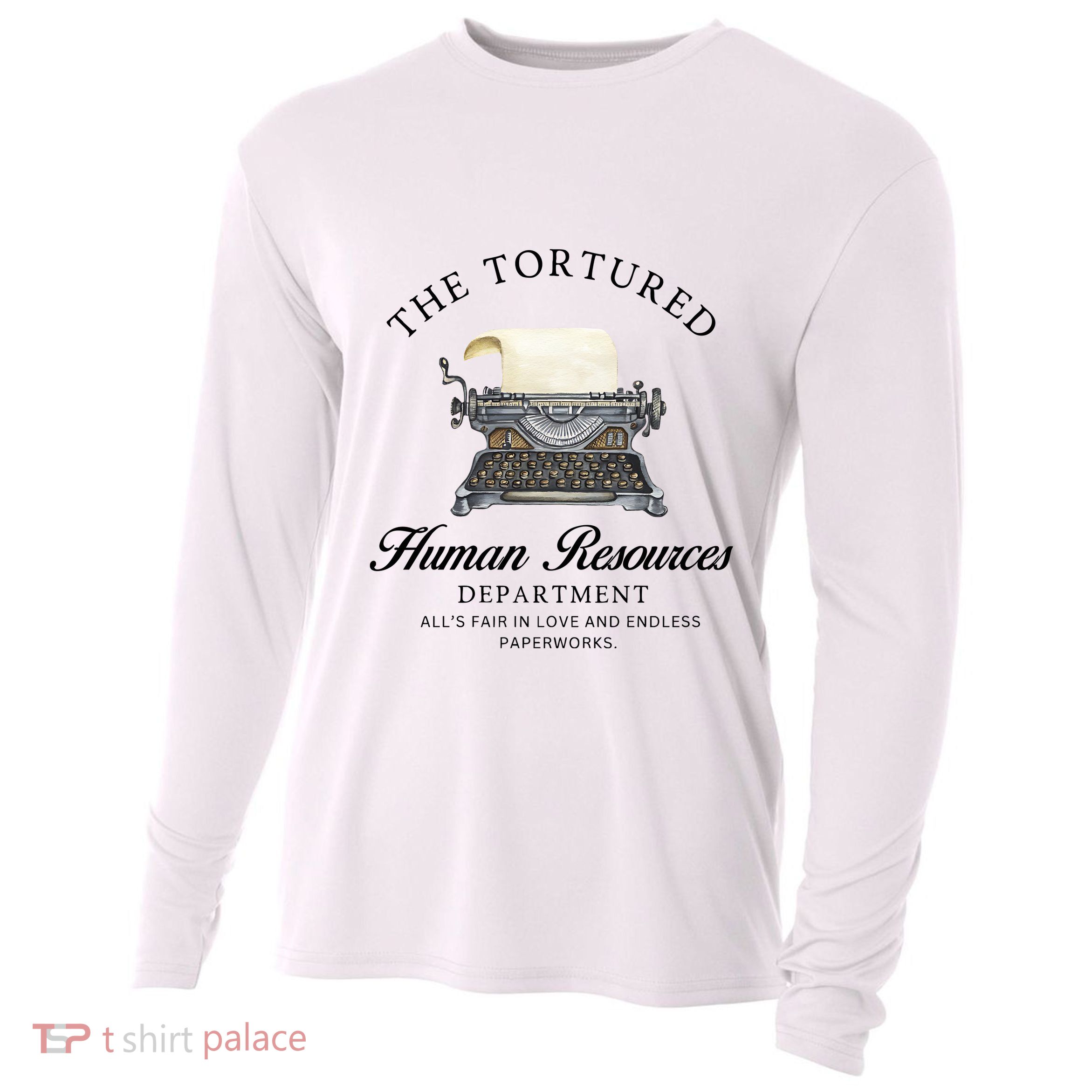 Comfort Colors® Funny Human Resources Cooling Performance Long Sleeve Crew