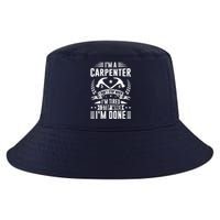 Cool Carpenter Funny Joiner Hard Work Woodworking Cool Comfort Performance Bucket Hat