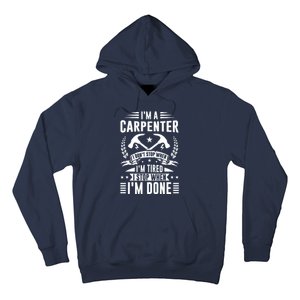 Cool Carpenter Funny Joiner Hard Work Woodworking Hoodie