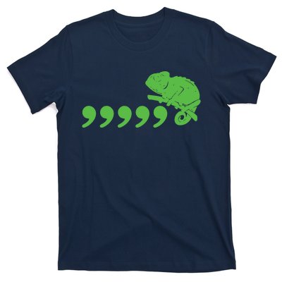 Comma Chameleon Funny T-Shirt