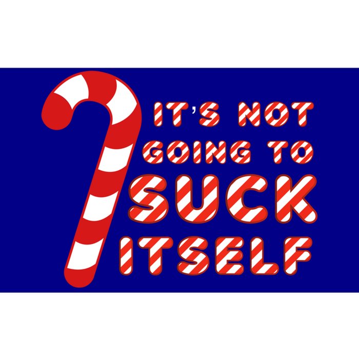 Candy Cane Funny Christmas Joke That WonT By Itself Great Gift Bumper Sticker