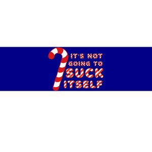 Candy Cane Funny Christmas Joke That WonT By Itself Great Gift Bumper Sticker