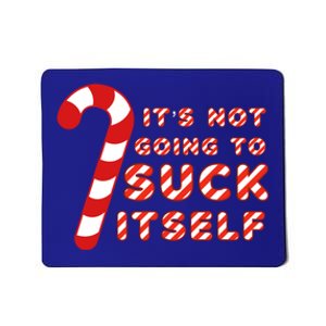 Candy Cane Funny Christmas Joke That WonT By Itself Great Gift Mousepad