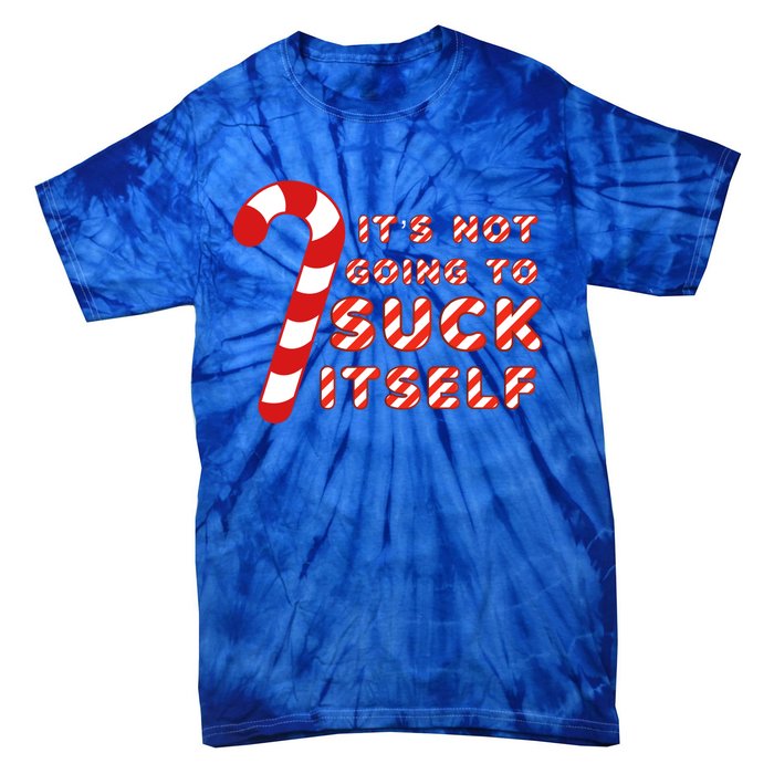 Candy Cane Funny Christmas Joke That WonT By Itself Great Gift Tie-Dye T-Shirt