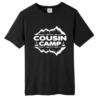 Cousin Camp Family Camping Summer Vacation Crew Family Trip Cool Gift Tall Fusion ChromaSoft Performance T-Shirt