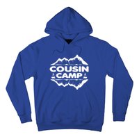 Cousin Camp Family Camping Summer Vacation Crew Family Trip Cool Gift Hoodie