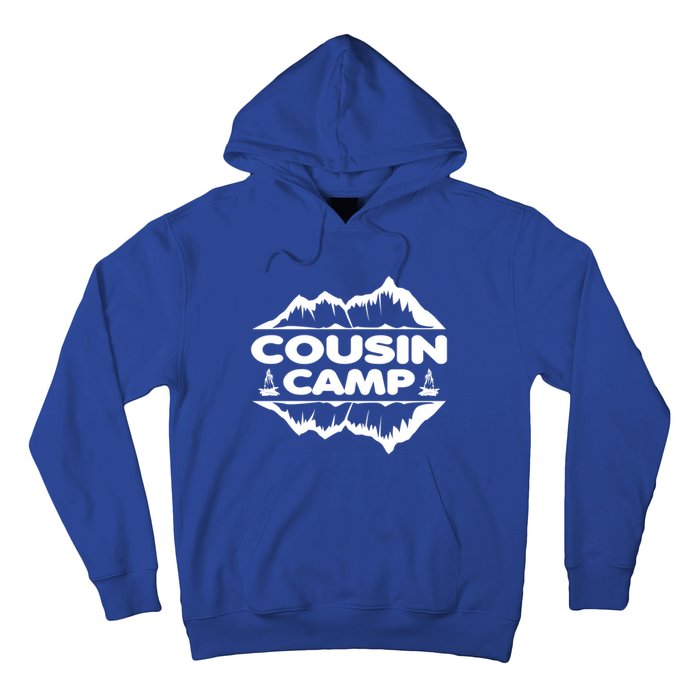 Cousin Camp Family Camping Summer Vacation Crew Family Trip Cool Gift Hoodie