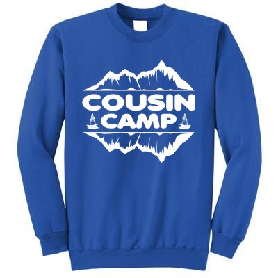 Cousin Camp Family Camping Summer Vacation Crew Family Trip Cool Gift Sweatshirt