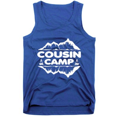 Cousin Camp Family Camping Summer Vacation Crew Family Trip Cool Gift Tank Top