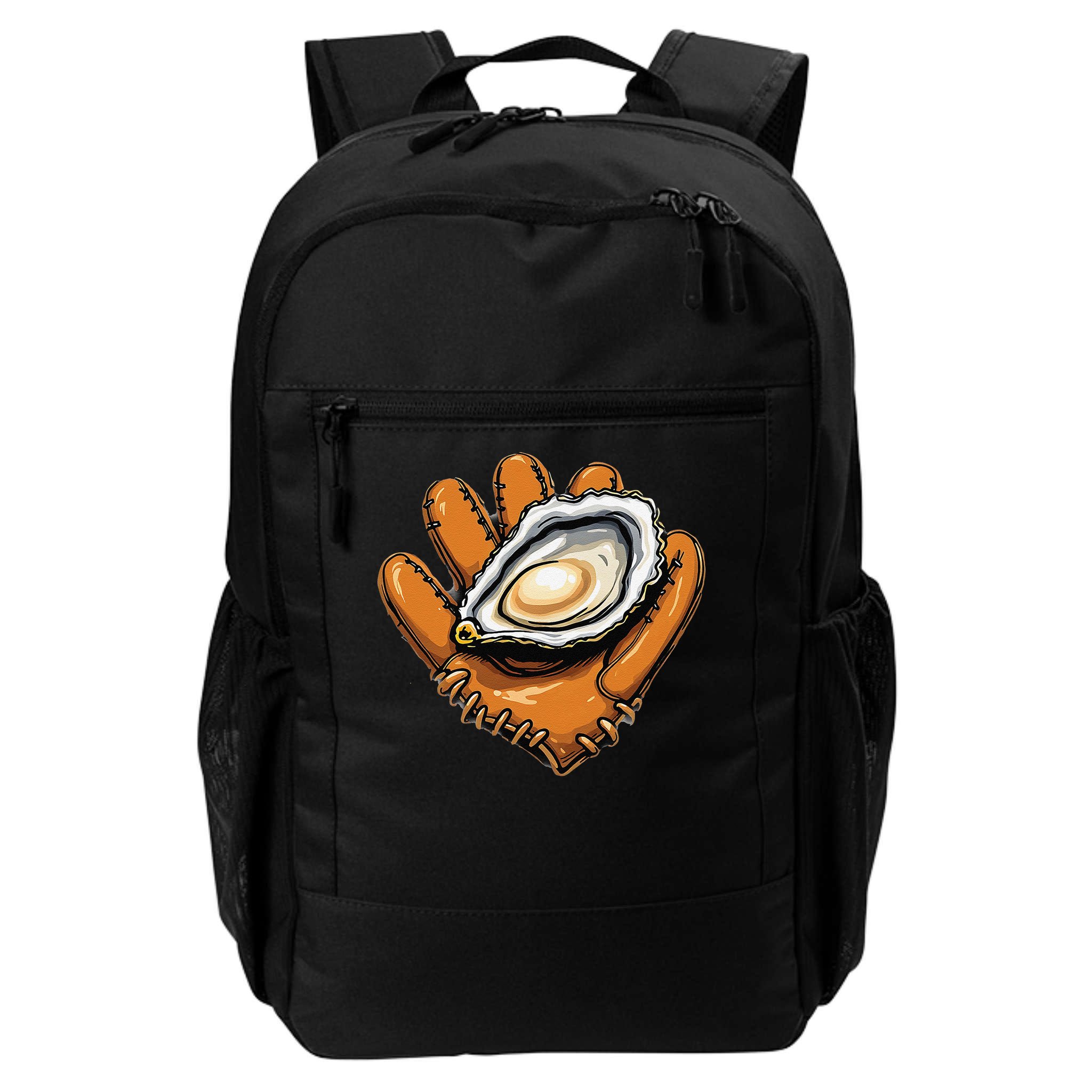Chesapeake Catchers Funny Baseball Oyster Seafood Lovers Backpack