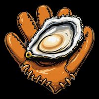 Chesapeake Catchers Funny Baseball Oyster Seafood Lovers Backpack