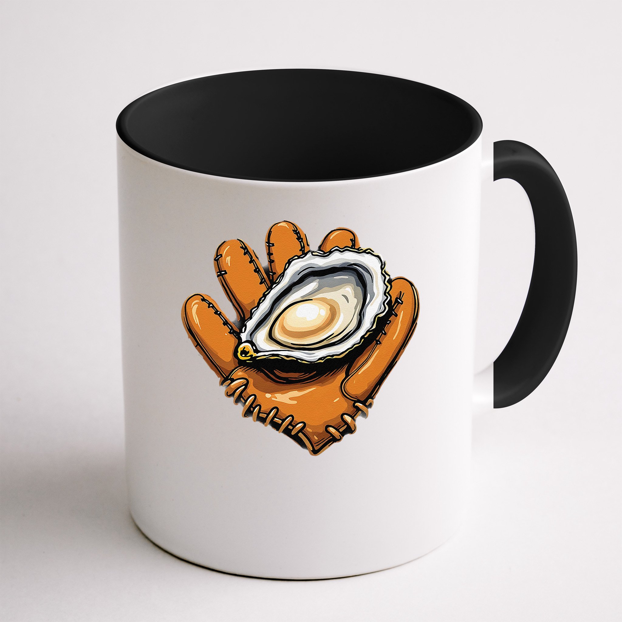 Chesapeake Catchers Funny Baseball Oyster Seafood Lovers Mug