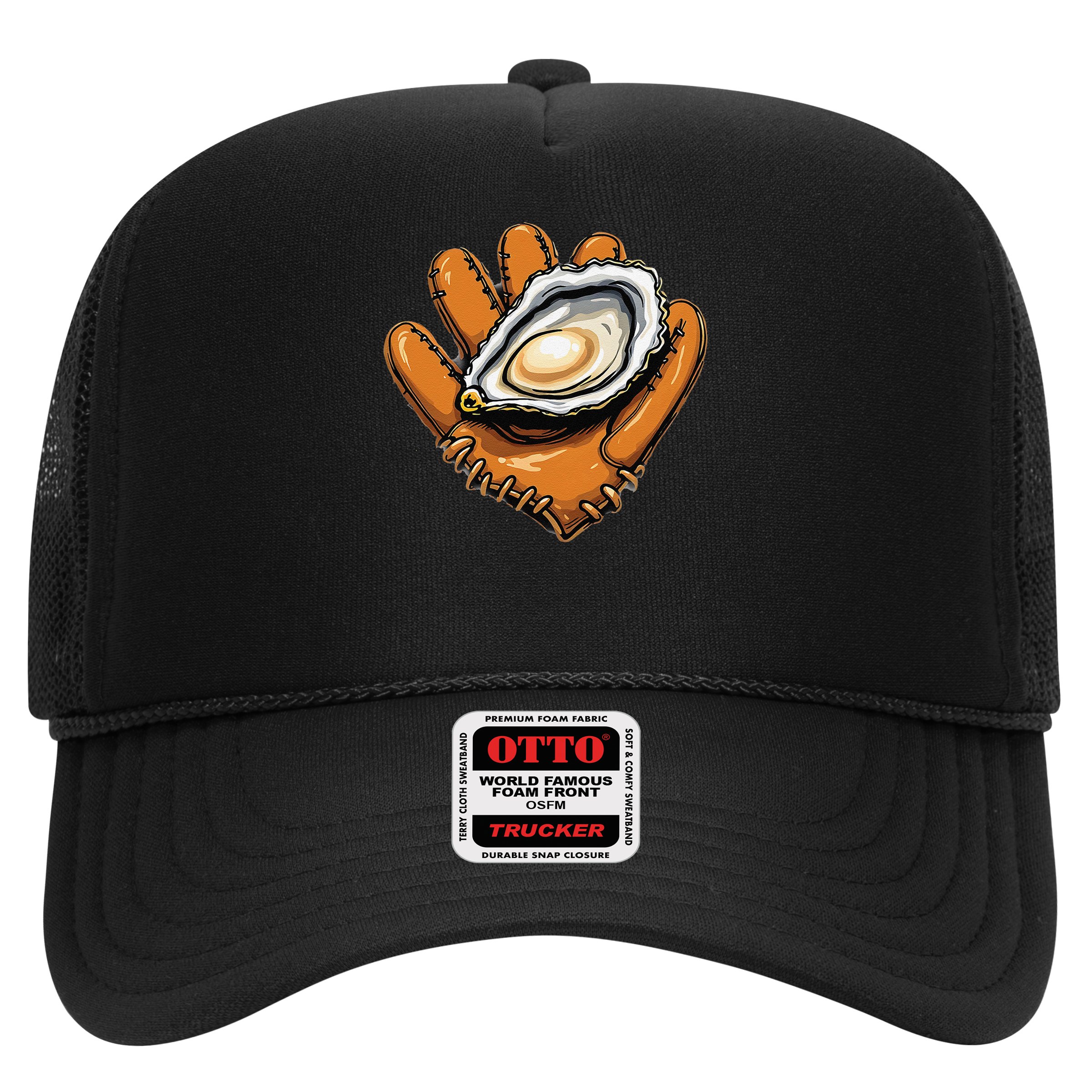 Chesapeake Catchers Funny Baseball Oyster Seafood Lovers Hat
