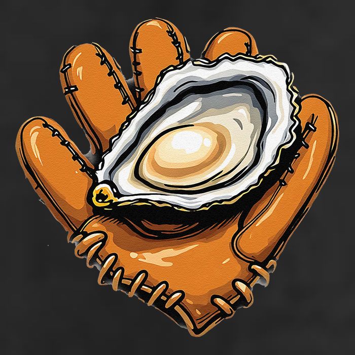 Chesapeake Catchers Funny Baseball Oyster Seafood Lovers Hat