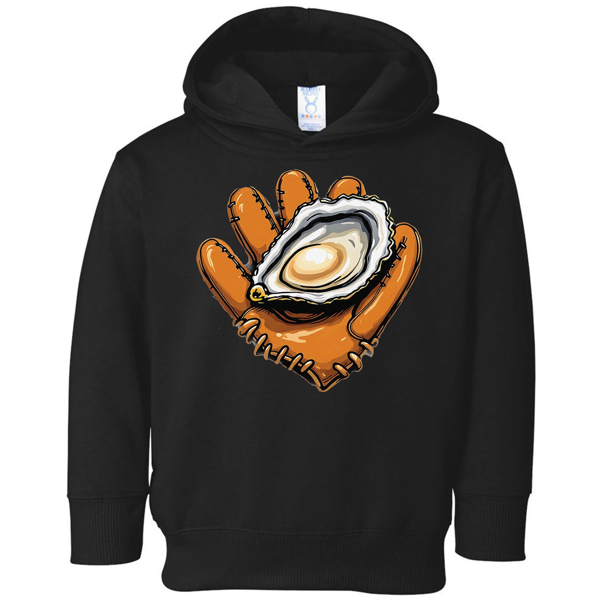 Chesapeake Catchers Funny Baseball Oyster Seafood Lovers Toddler Hoodie