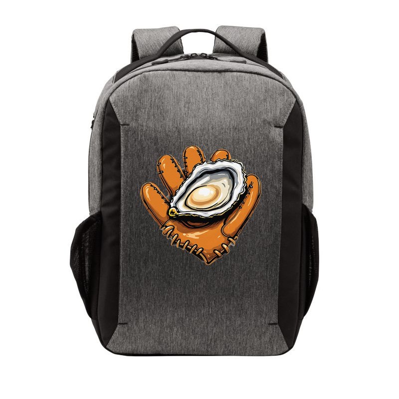 Chesapeake Catchers Funny Baseball Oyster Seafood Lovers Vector Backpack