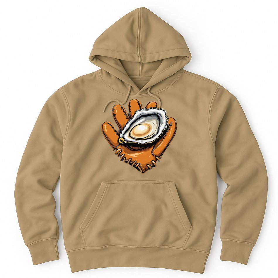 Chesapeake Catchers Funny Baseball Oyster Seafood Lovers Hoodie
