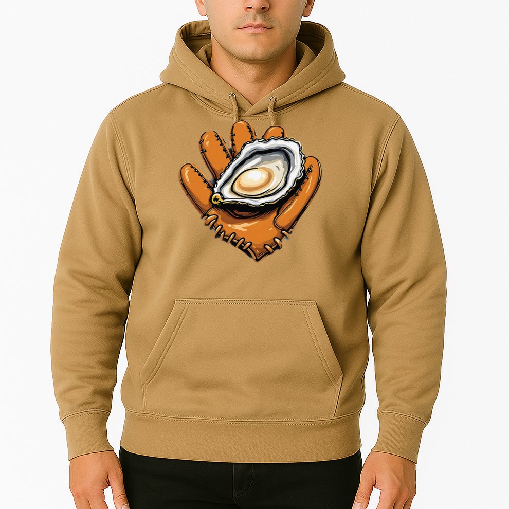 Chesapeake Catchers Funny Baseball Oyster Seafood Lovers Hoodie