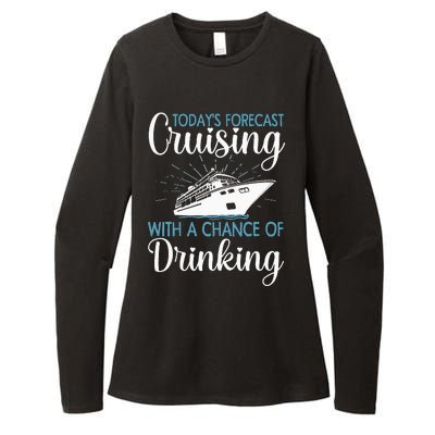 Cool Cruising For Family Cruise Vacation Lover Womens CVC Long Sleeve Shirt