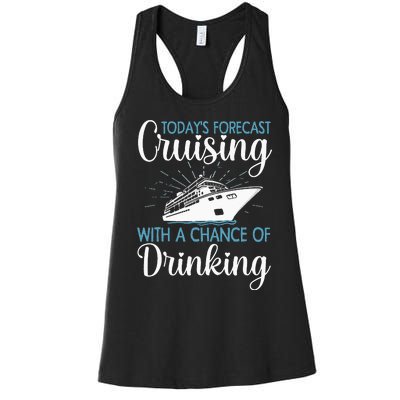 Cool Cruising For Family Cruise Vacation Lover Women's Racerback Tank