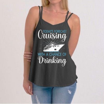 Cool Cruising For Family Cruise Vacation Lover Women's Strappy Tank