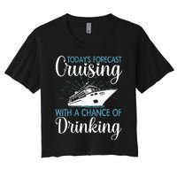 Cool Cruising For Family Cruise Vacation Lover Women's Crop Top Tee